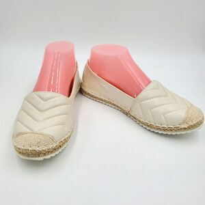 Madden Girl Winnow Bone Flats Shores Casual Boho Lagenlook Women's Size‎ 6 Soft
